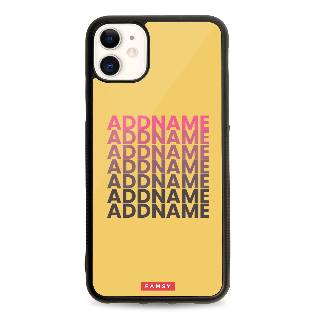 Your Name Series - Banana Shake iPhone Case