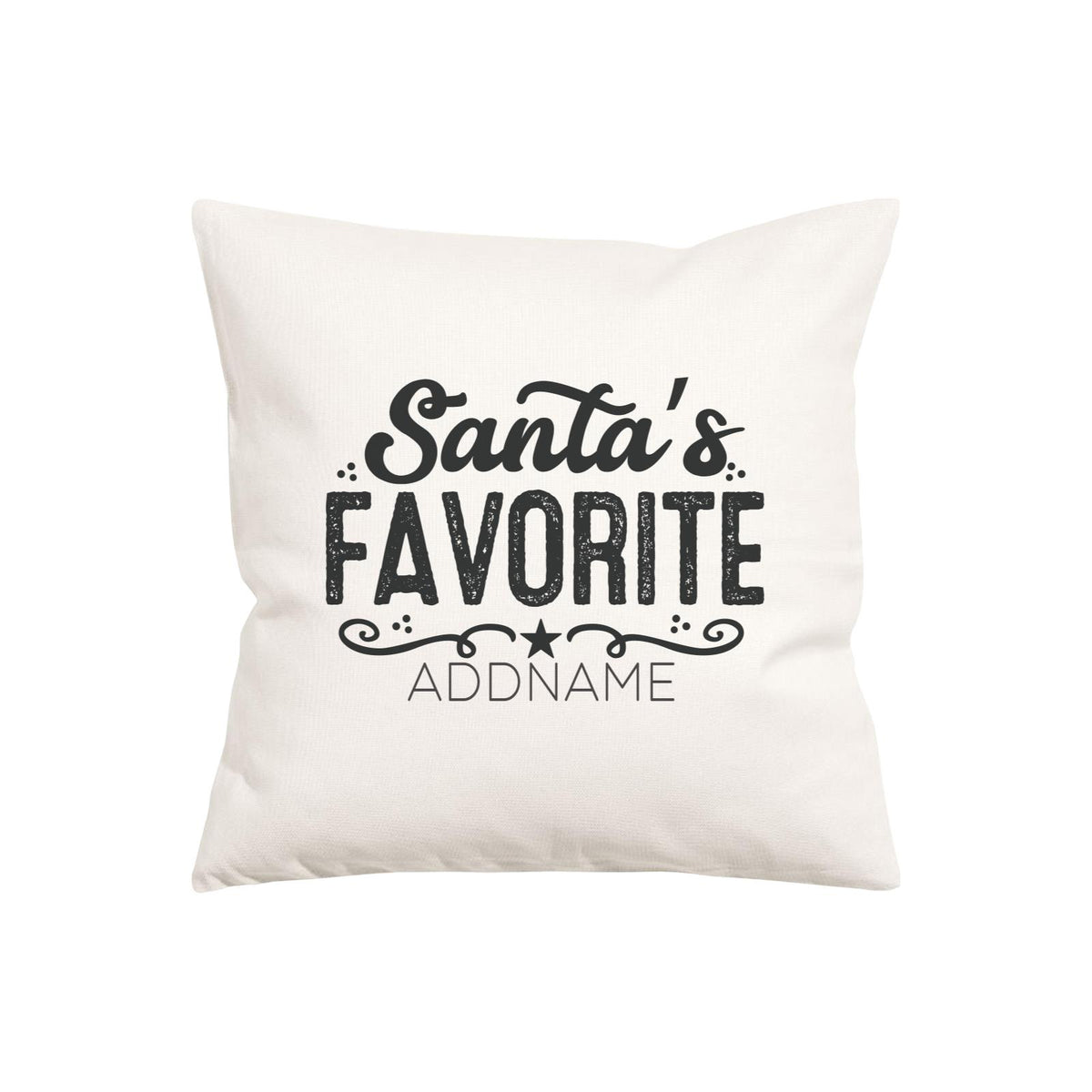 Xmas Santa's Favorite Pillow Pillow Cushion