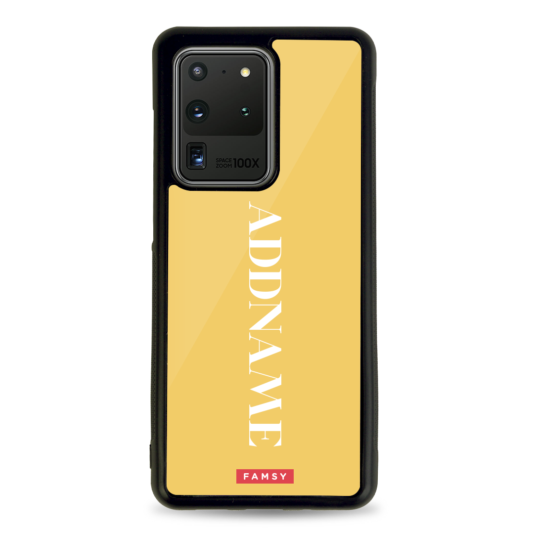 Your Name Series - Banana Shake Samsung Case