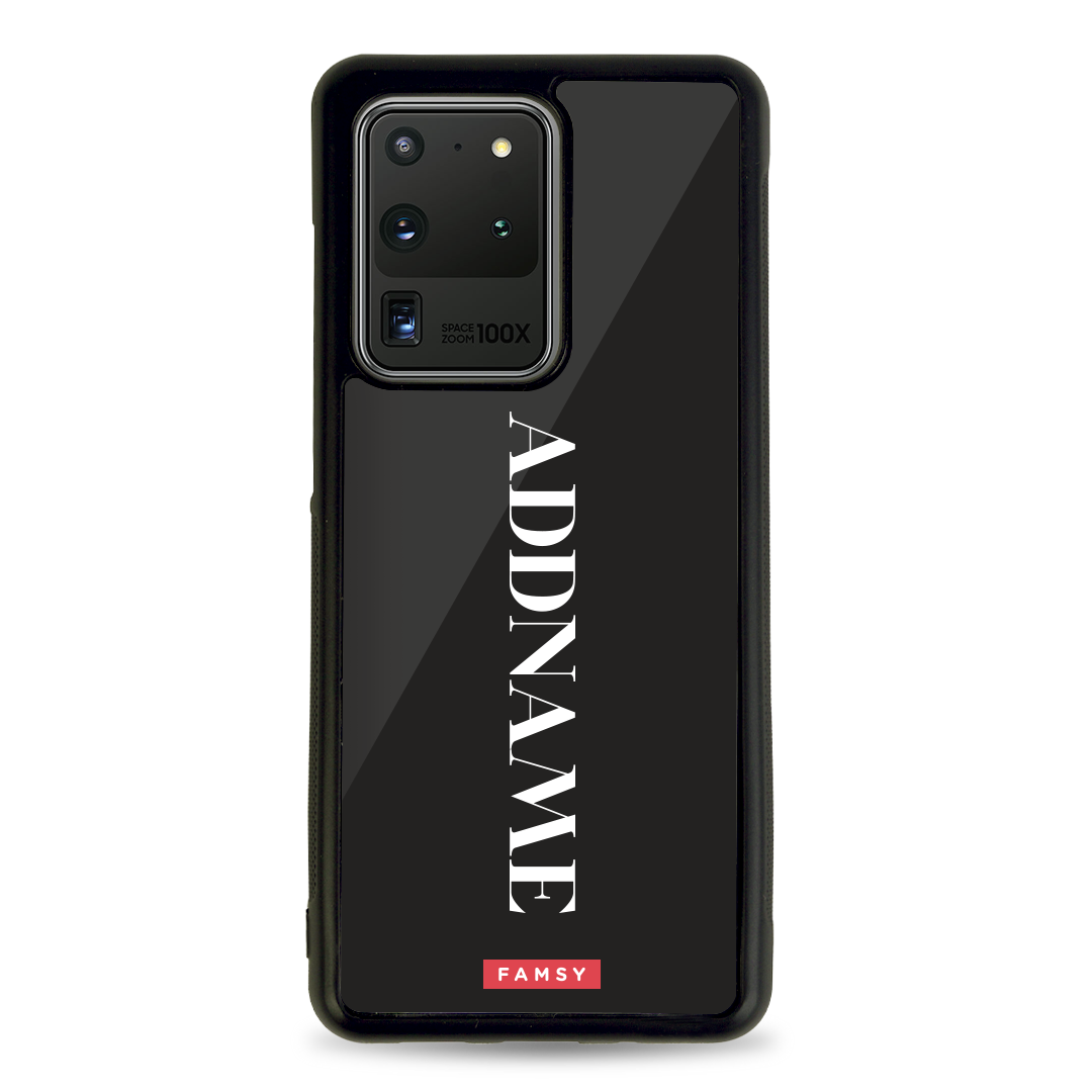 Your Name Series - Carbonated Samsung Case