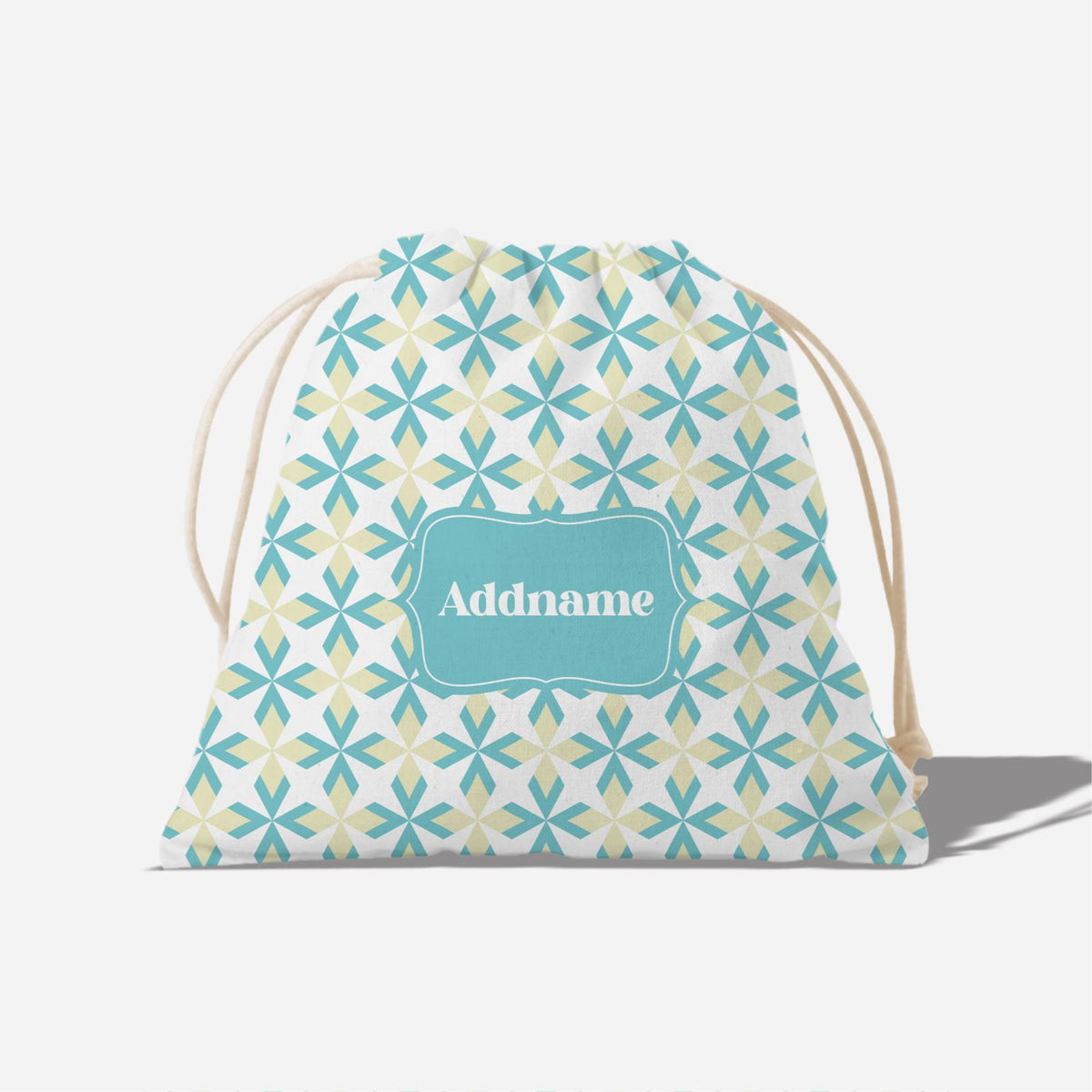 Ixora Series Full Print Satchel - Teal