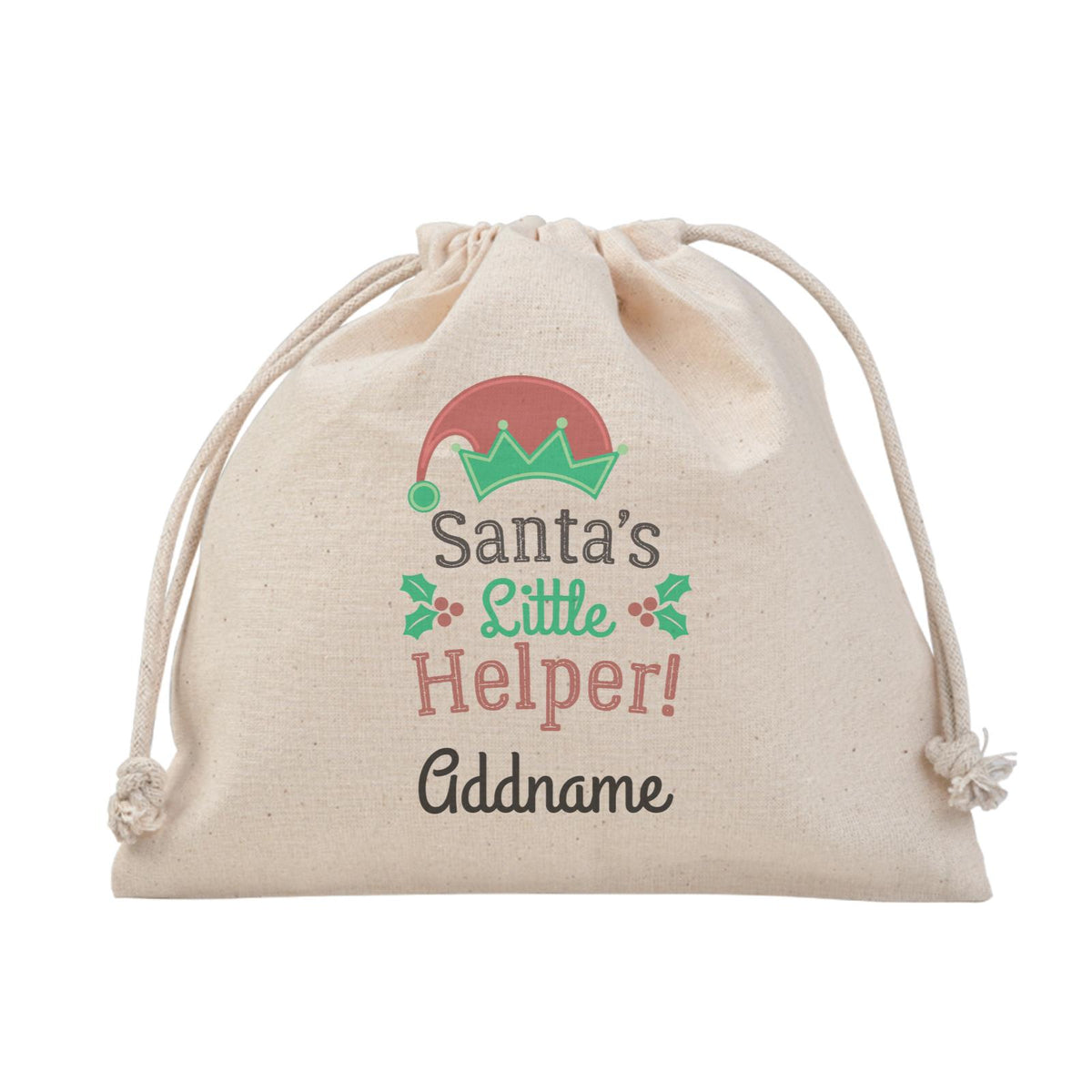 Christmas Series Santa's Little Helper Satchel