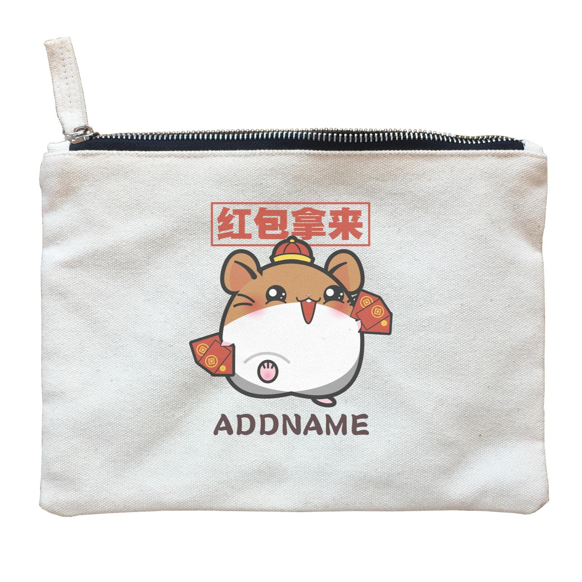 Prosperous Mouse Series Bob The AngPao Collector Accessories Zipper Pouch