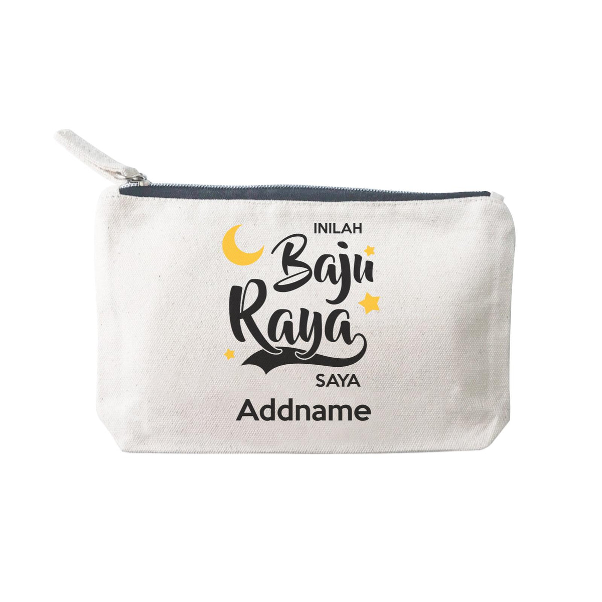 Raya Typography Inilah baju Raya Saya Addname Mini Accessories Stationery Pouch 2
