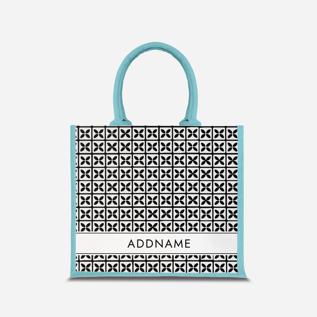 Kedah Rumaysa Jute Bag - Black