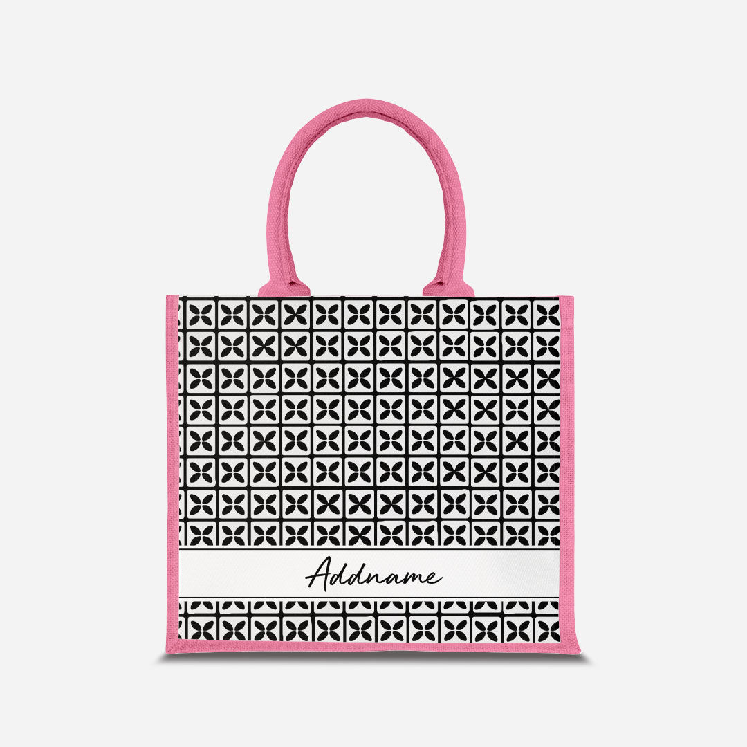 Kedah Rumaysa Jute Bag - Black