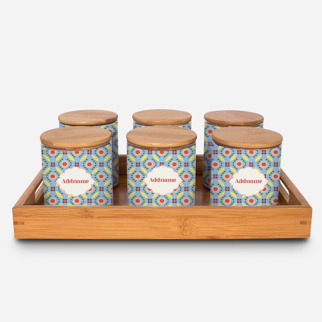 Juadah Series Canister - Tart Nenas