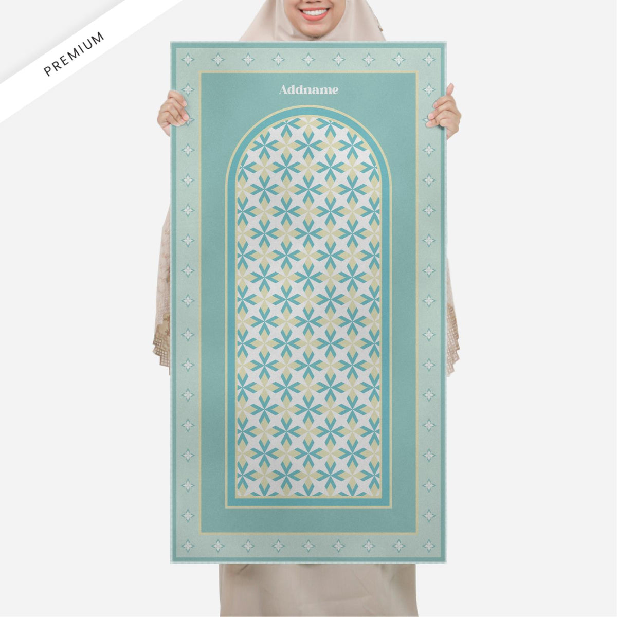 Ixora Series Premium Sejadah - Teal