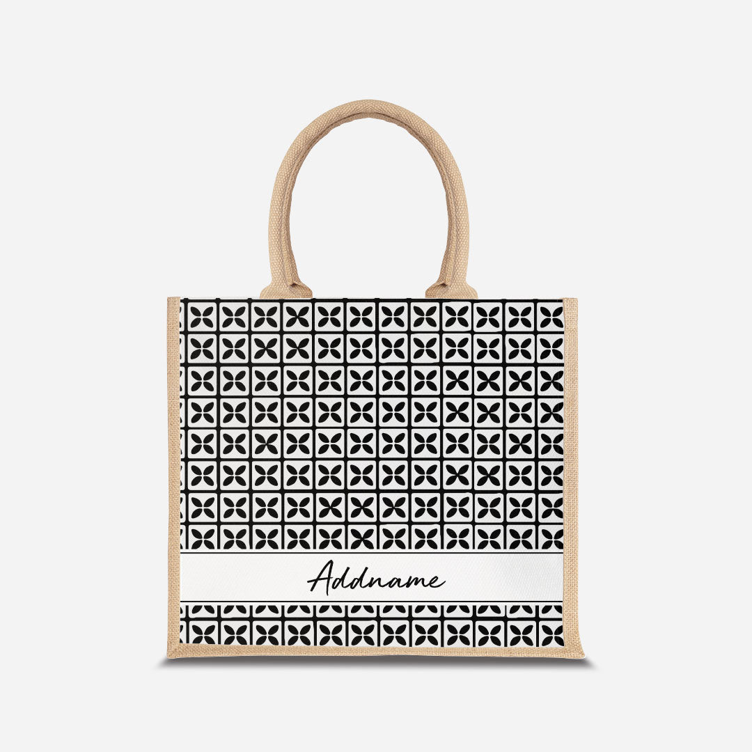 Kedah Rumaysa Jute Bag - Black