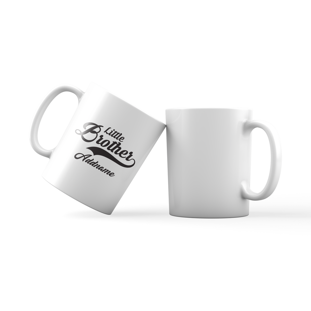 Retro Little Brother Addname Mug