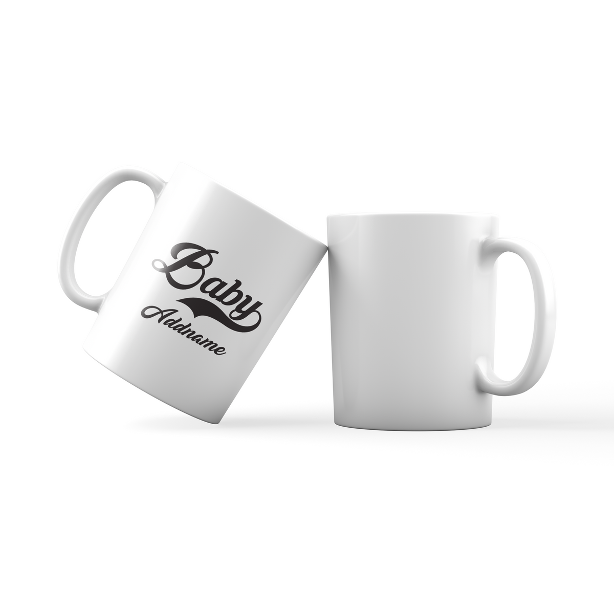 Retro Baby Addname Mug