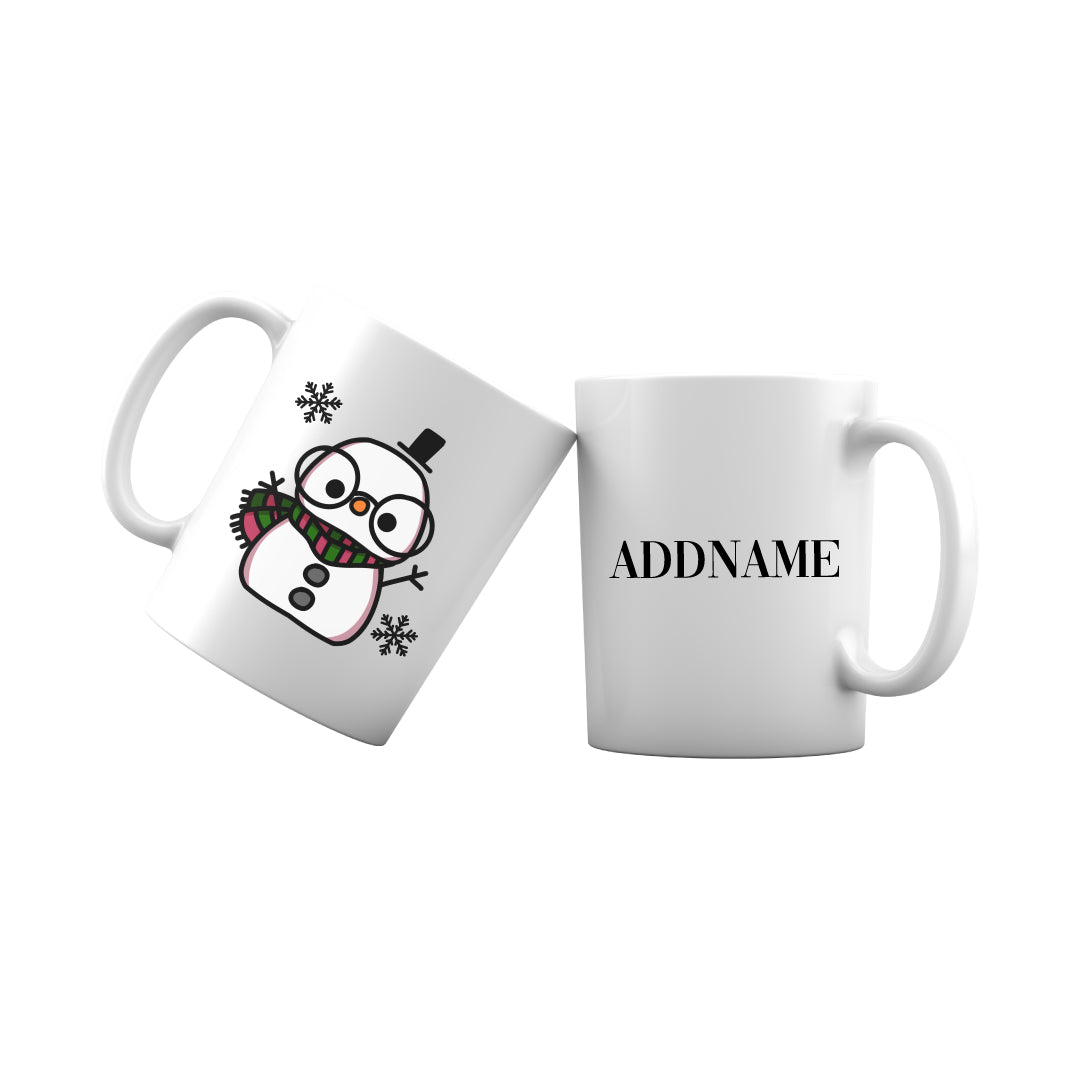 Xmas Papa Snowman Mug