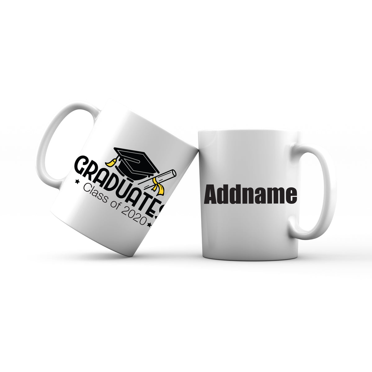 Graduation Series Cap with Scroll Graduates Mug