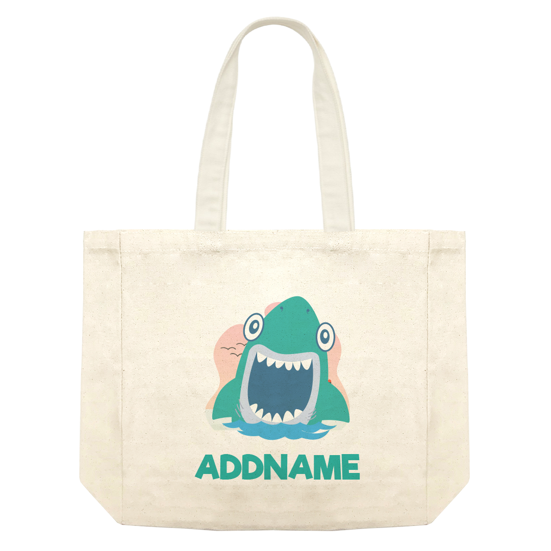 Cute Shark Shopping Bag