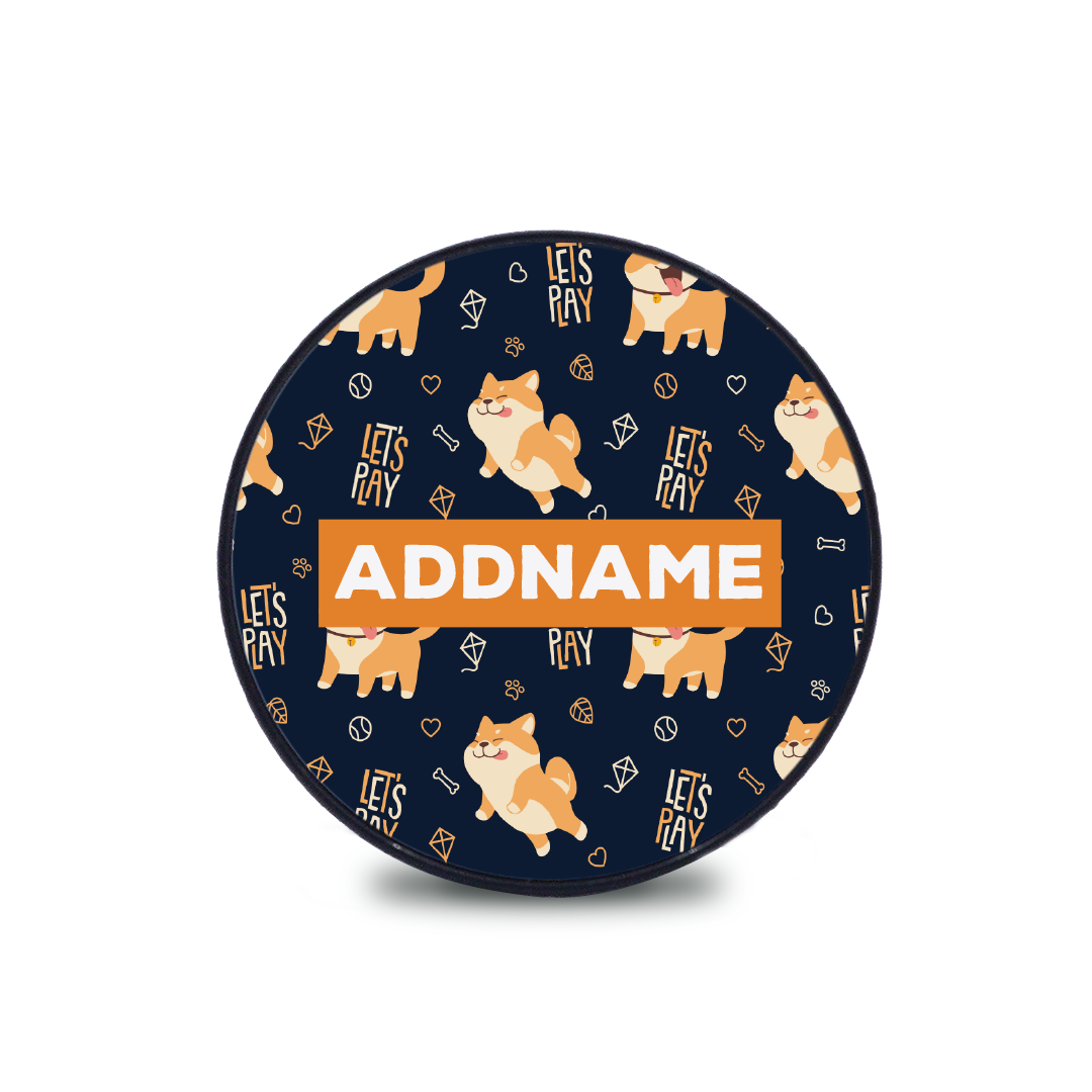 Cute Energetic Shiba Inu Phone Holder