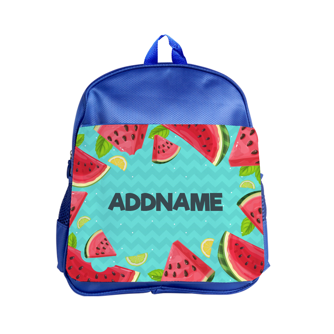 Juicy Watermelon Blue Kiddies Bag