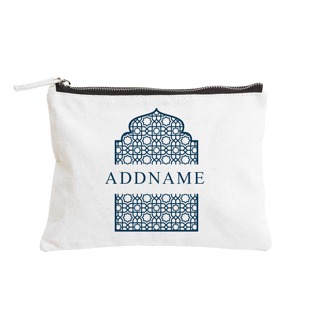 Annas Series - Prussian Blue Accessories Zipper Pouch