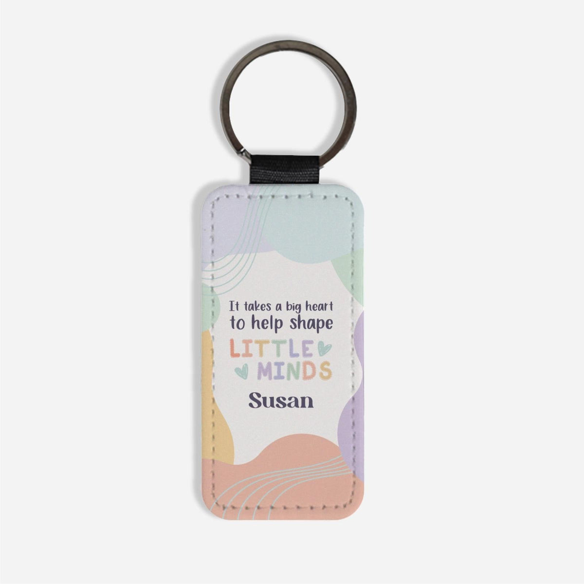 It Takes A Big Heart To Shape A Little Mind Classic Keychain