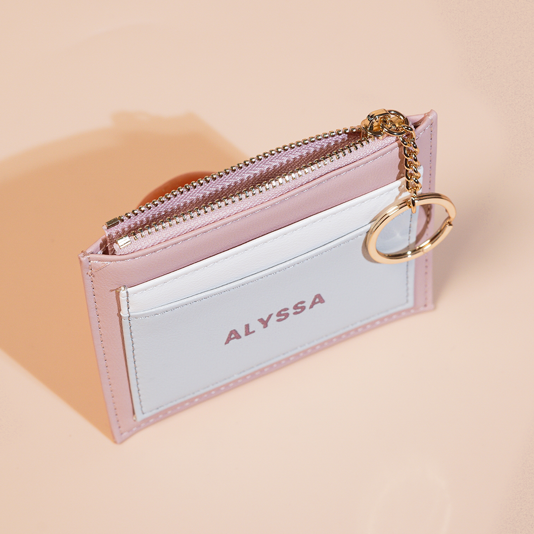 Victoria Chain CardHolder - Pinkish