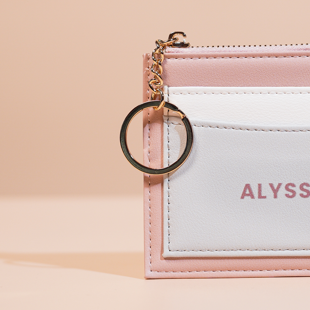 Victoria Chain CardHolder - Pinkish