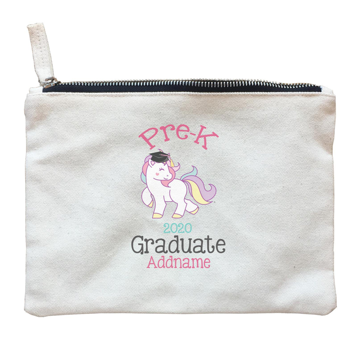 Graduation Series Graduation Unicorn Pre-K Zipper Pouch