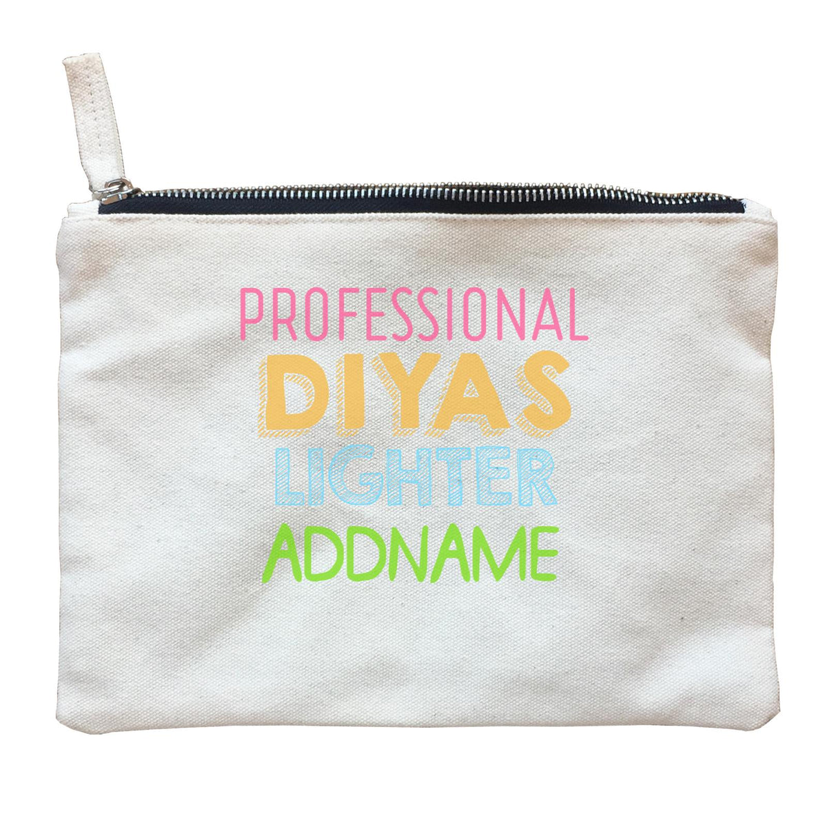 Professional Diyas Lighter Addname Zipper Pouch