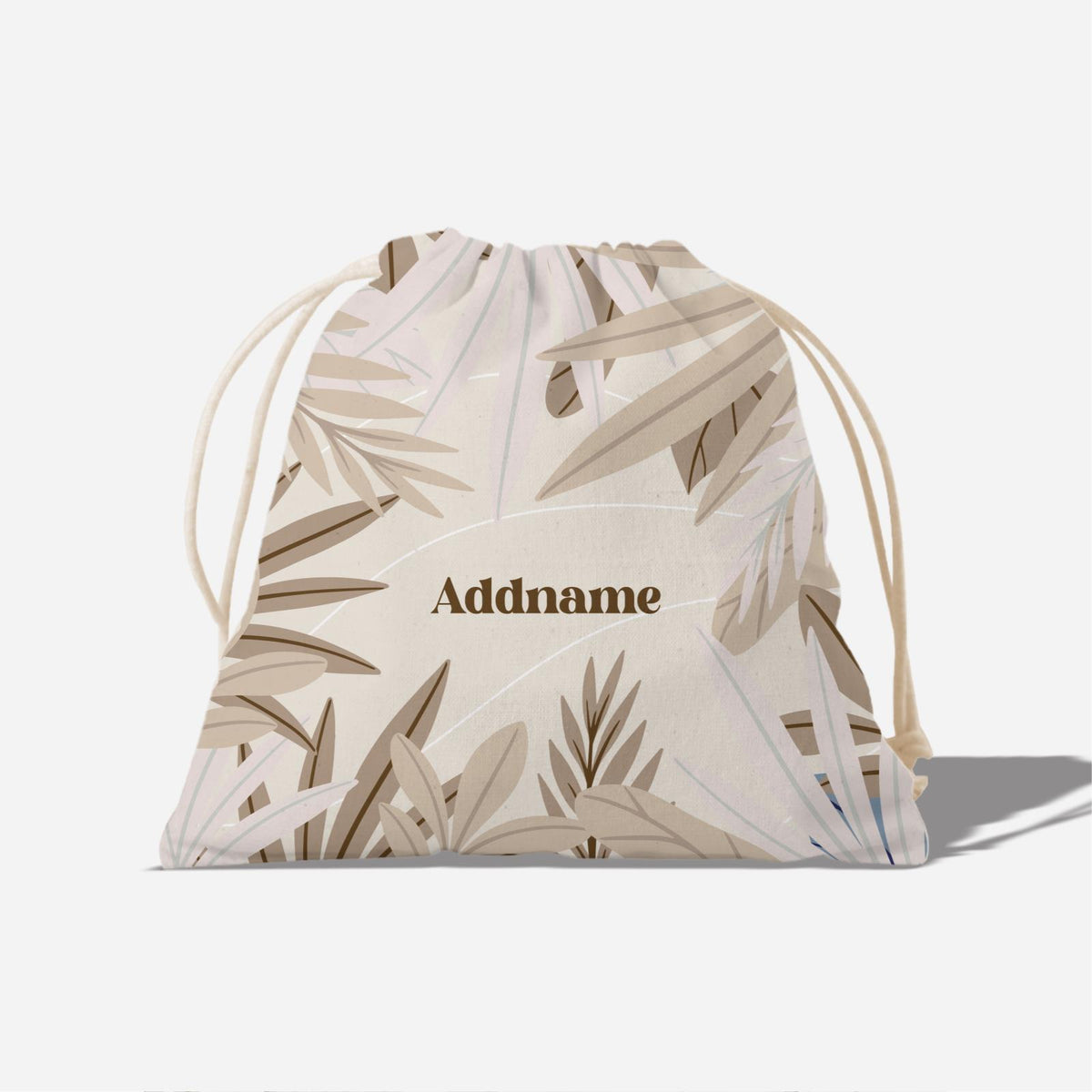 Suasana Series Full Print Satchel - Ash Brown