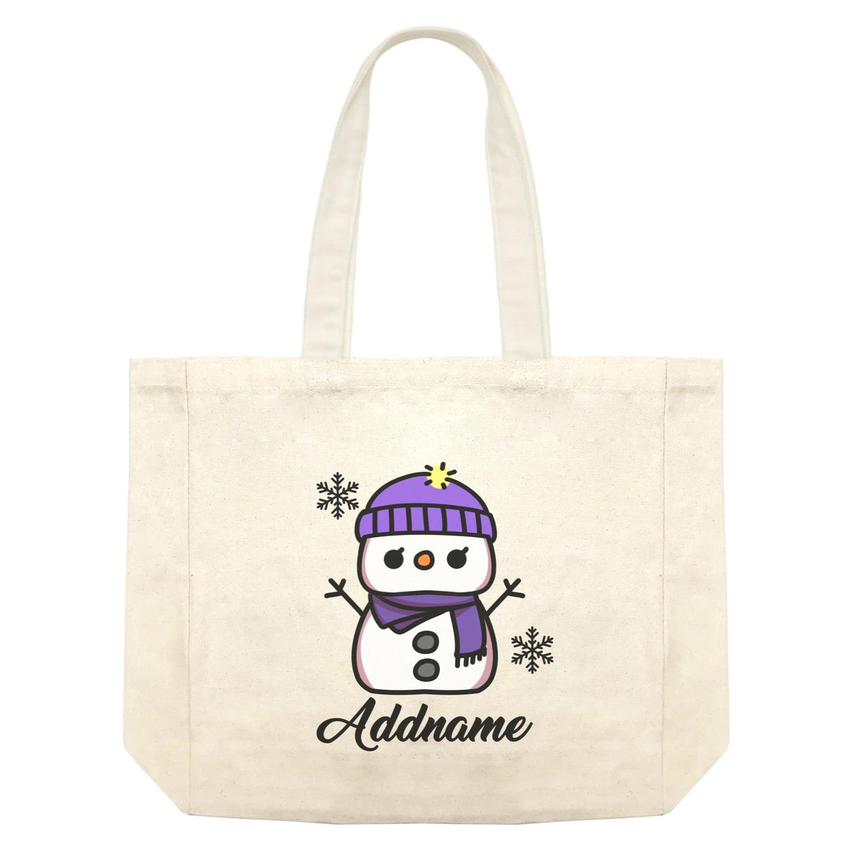 Xmas Mama Snowman Shopping Bag
