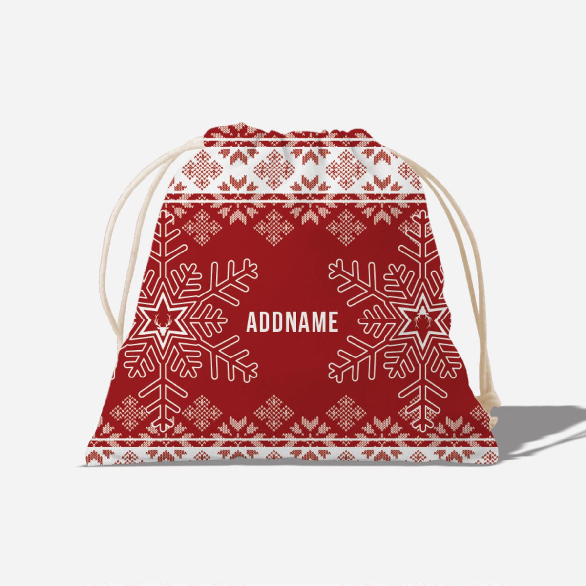 Christmas Series Full Print Satchel - Blissful Time