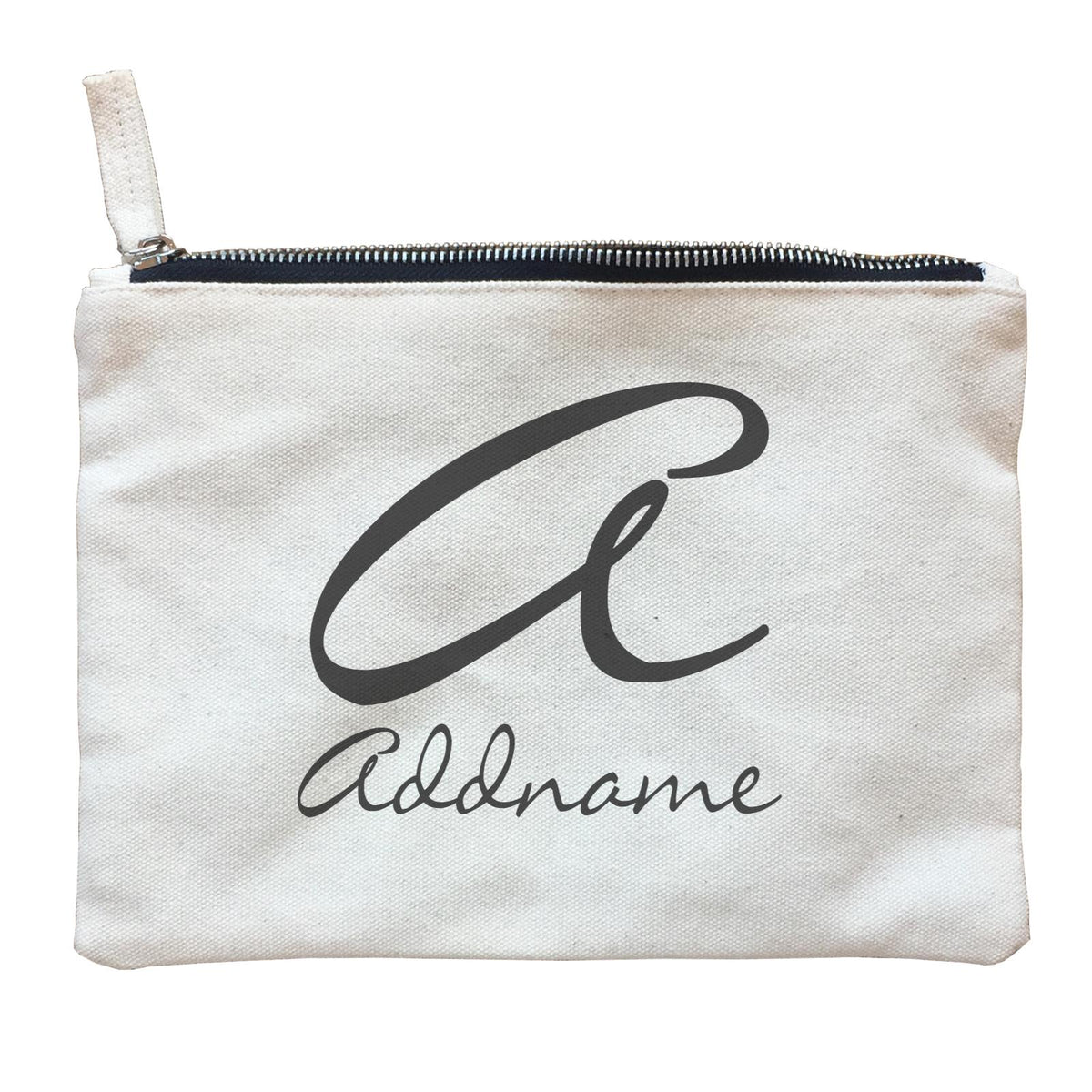 Random Quotes Add Initial and Addname Zipper Pouch