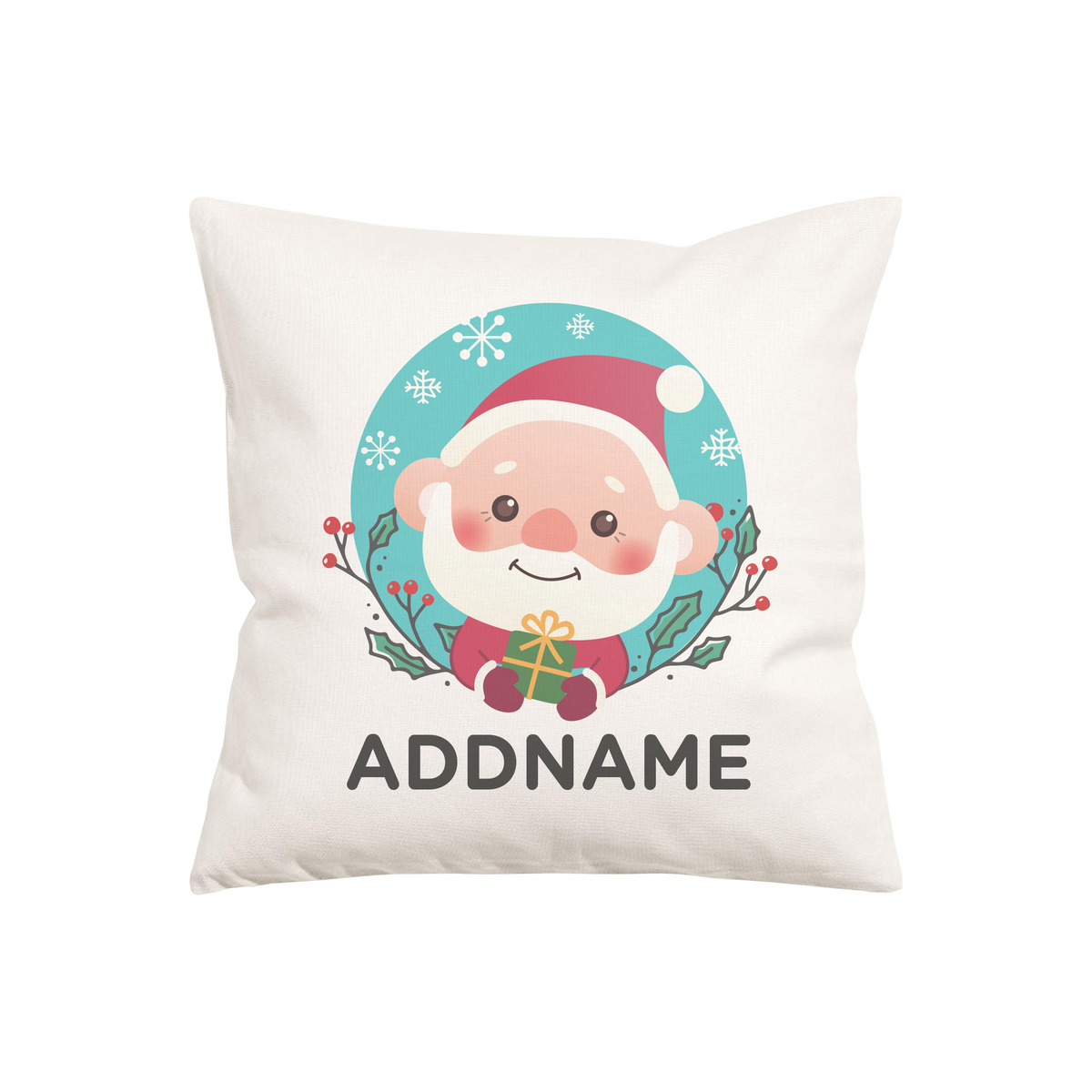 Christmas Cute Animal Series Cute Santa Cushion