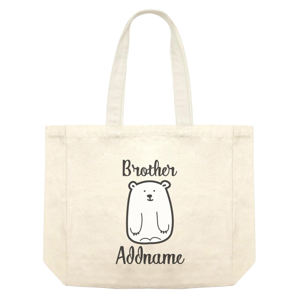Christmas Series Brother Bear Shopping Bag