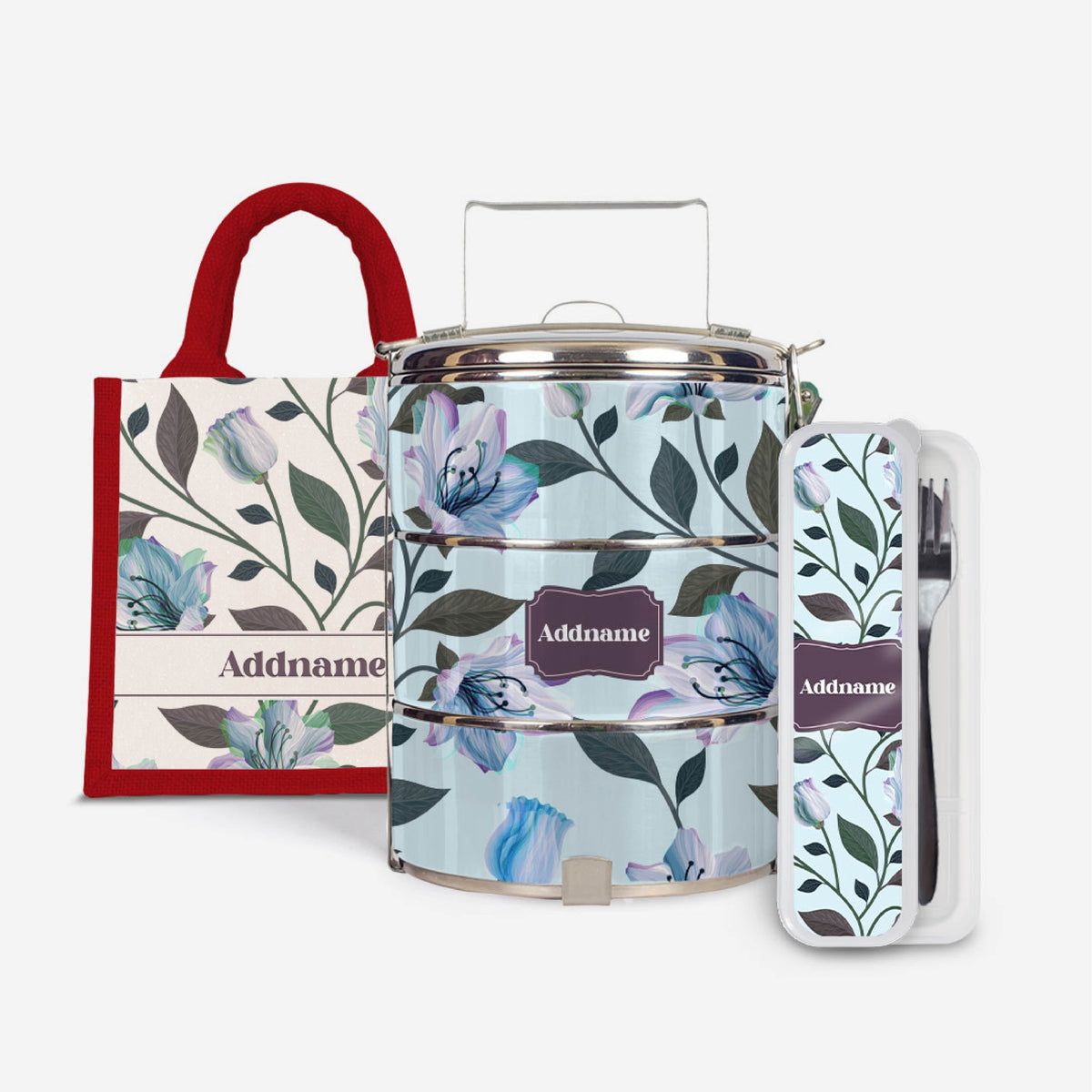 Classic Kesuma Series - Set Kasih Icy Blue