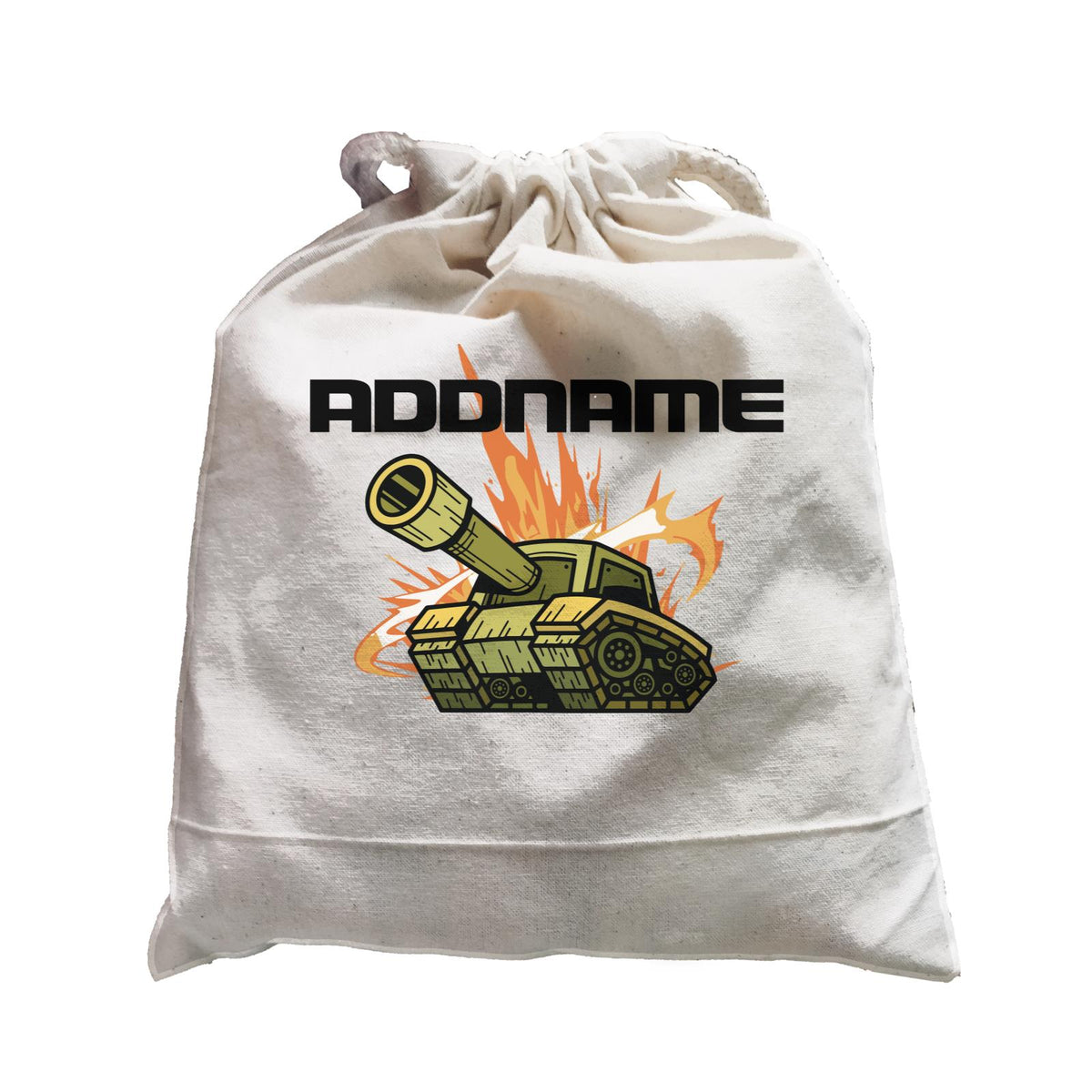 Birthday Battle Theme Tank Addname Satchel