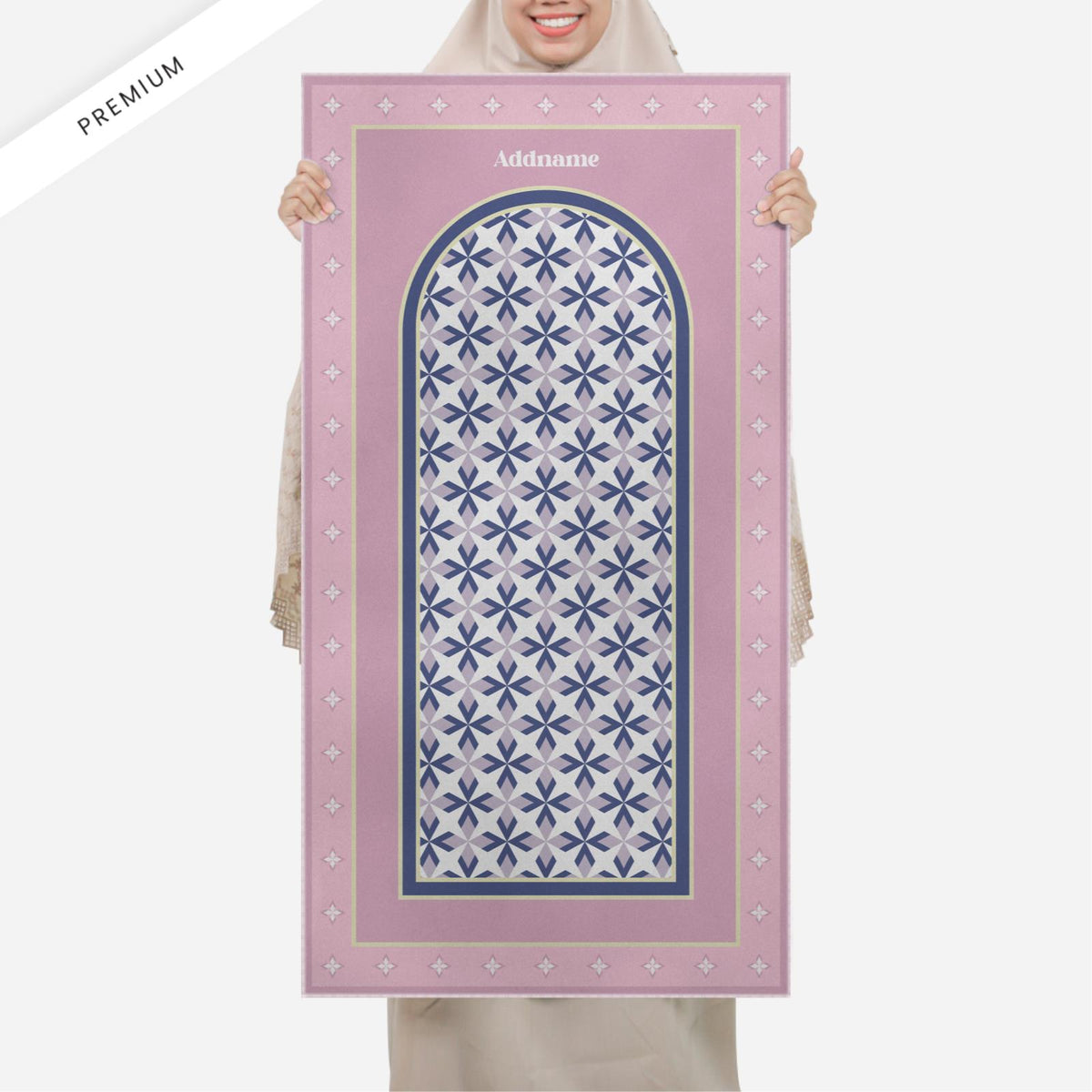 Ixora Series Premium Sejadah - Purple