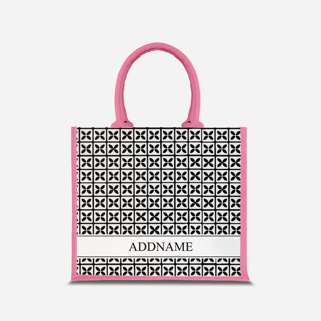 Kedah Rumaysa Jute Bag - Black