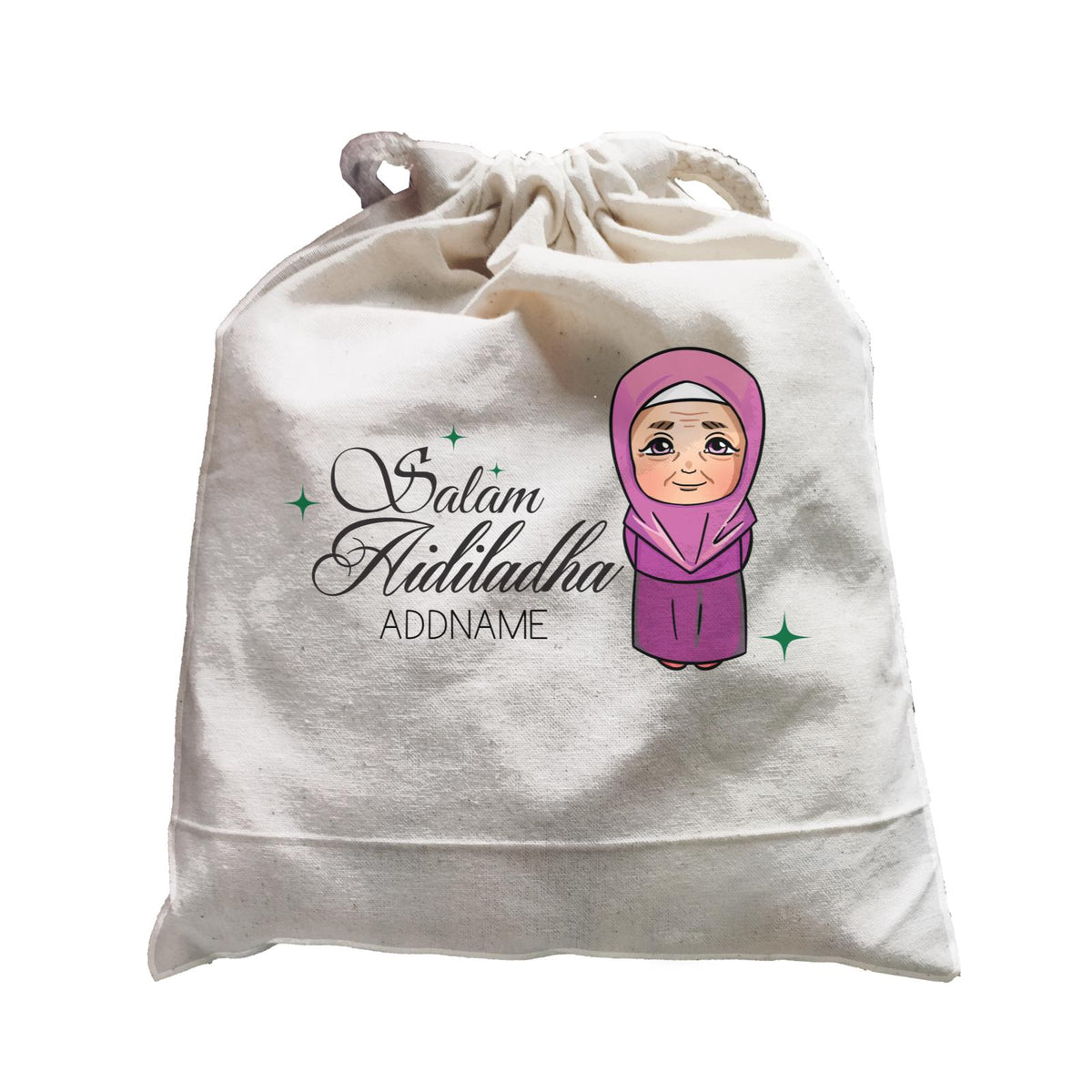 Raya Chibi Wishes Grandma Addname Wishes Salam Aidiladha Addname Satchel