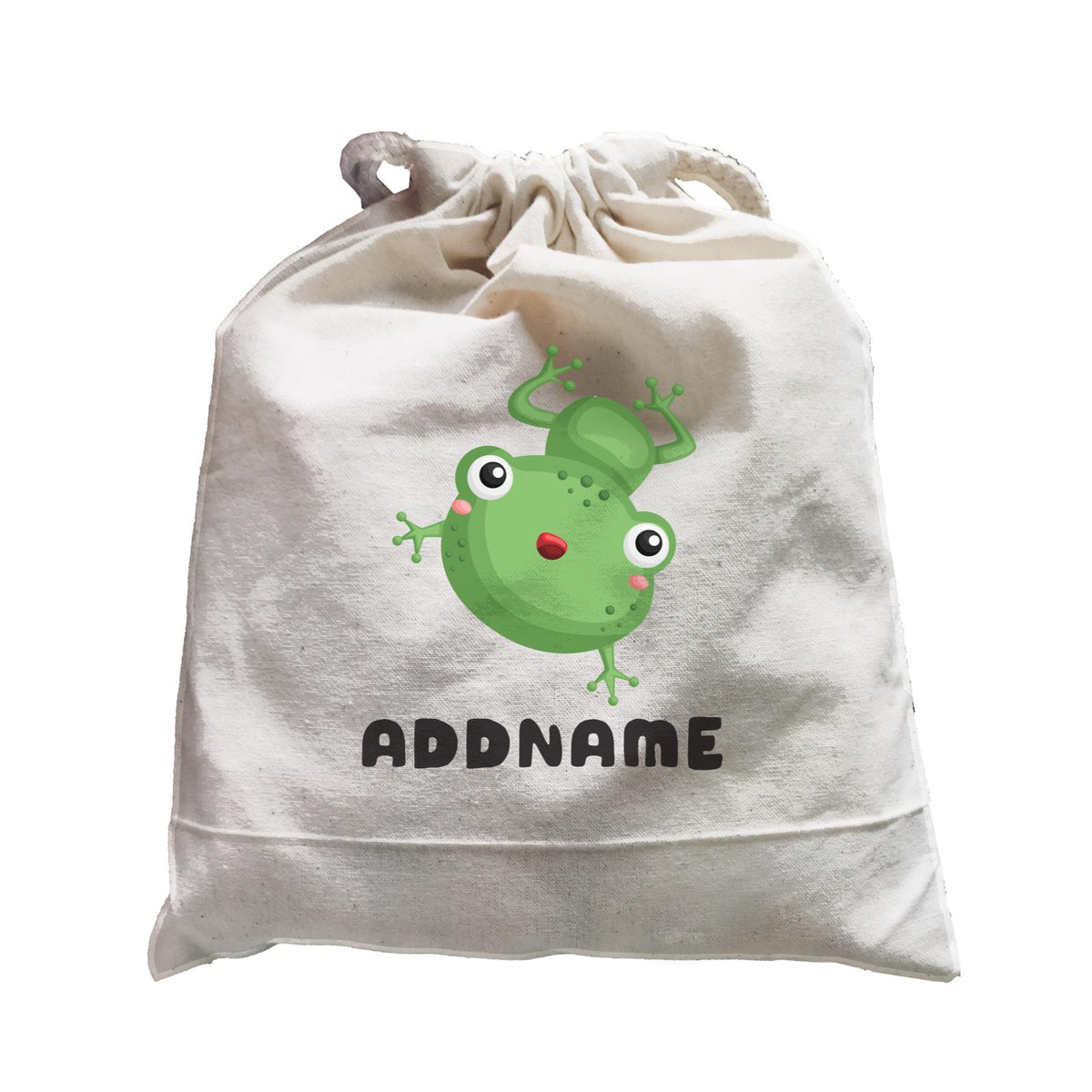 Birthday Frog Frog Happy Jumping Addname Satchel