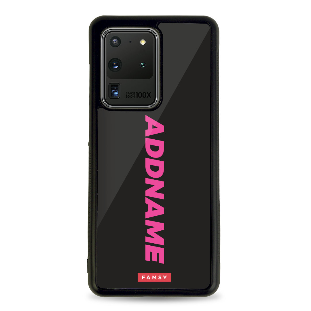 Your Name Series - Carbonated Samsung Case