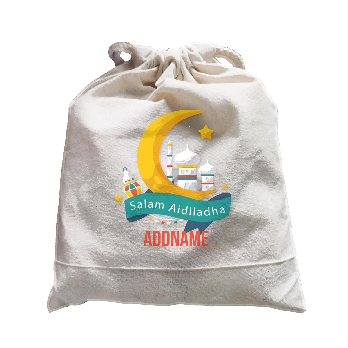 Aidiladha Cute Mosque Addname Satchel
