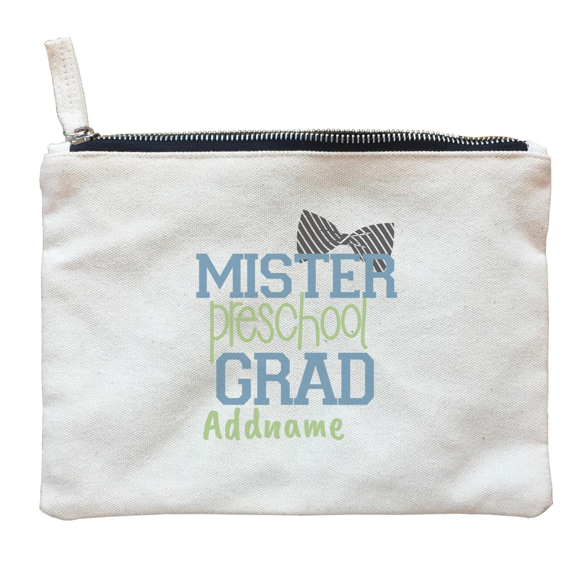 Graduation Series Mister Preschool Grad Zipper Pouch