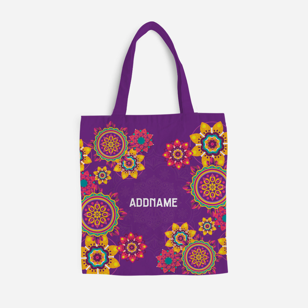 Pookal Series Full Print Canvas Bag - Puukom