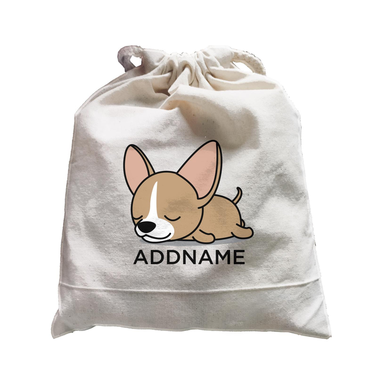 Lazy Chihuahua Dog Addname Satchel