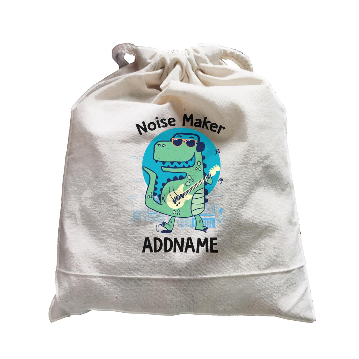 Cool Vibrant Series Noise Maker Rockstar Dinosaur Addname Satchel