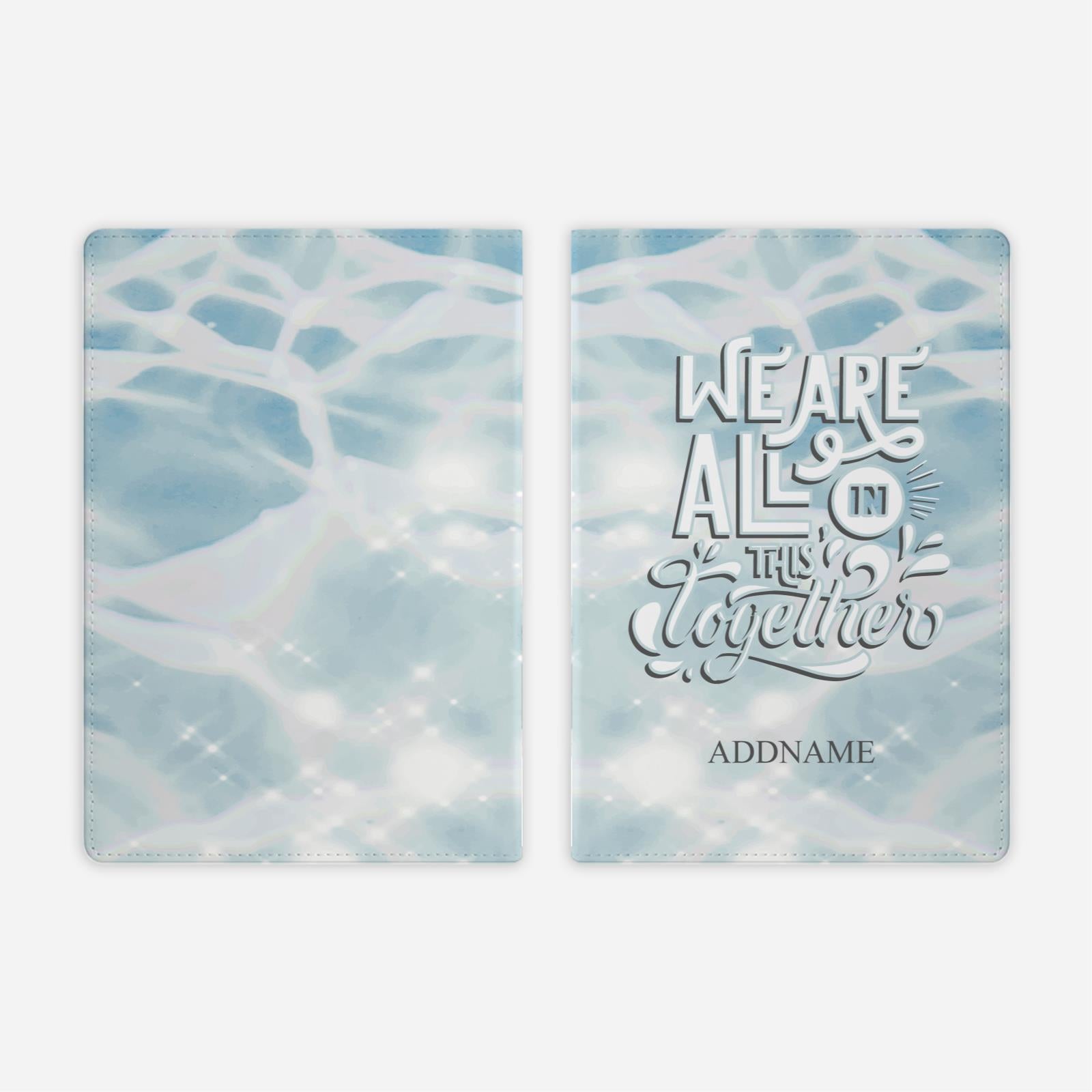 Be Confident Series Full Print Cover Notebook - We Are All In This Together