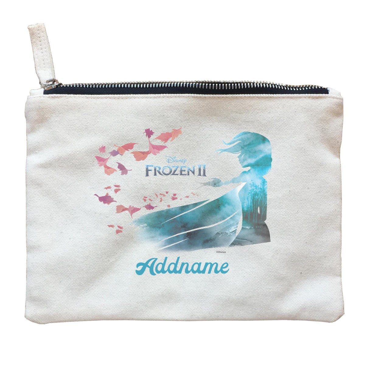 Disney Frozen 2 True to Myself Personalised Zipper Pouch