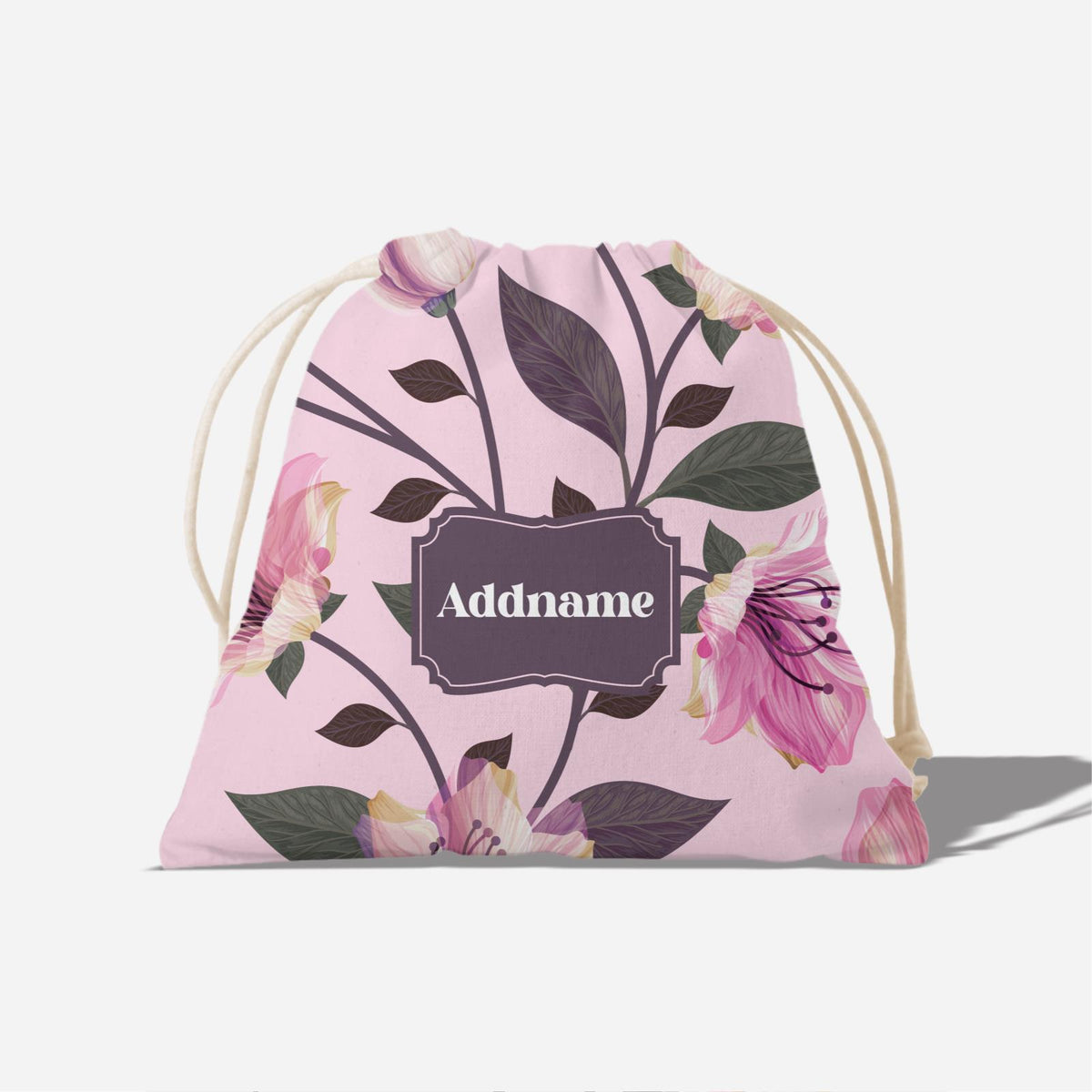 Classic Kesuma Full Print Satchel - Romantic Pink