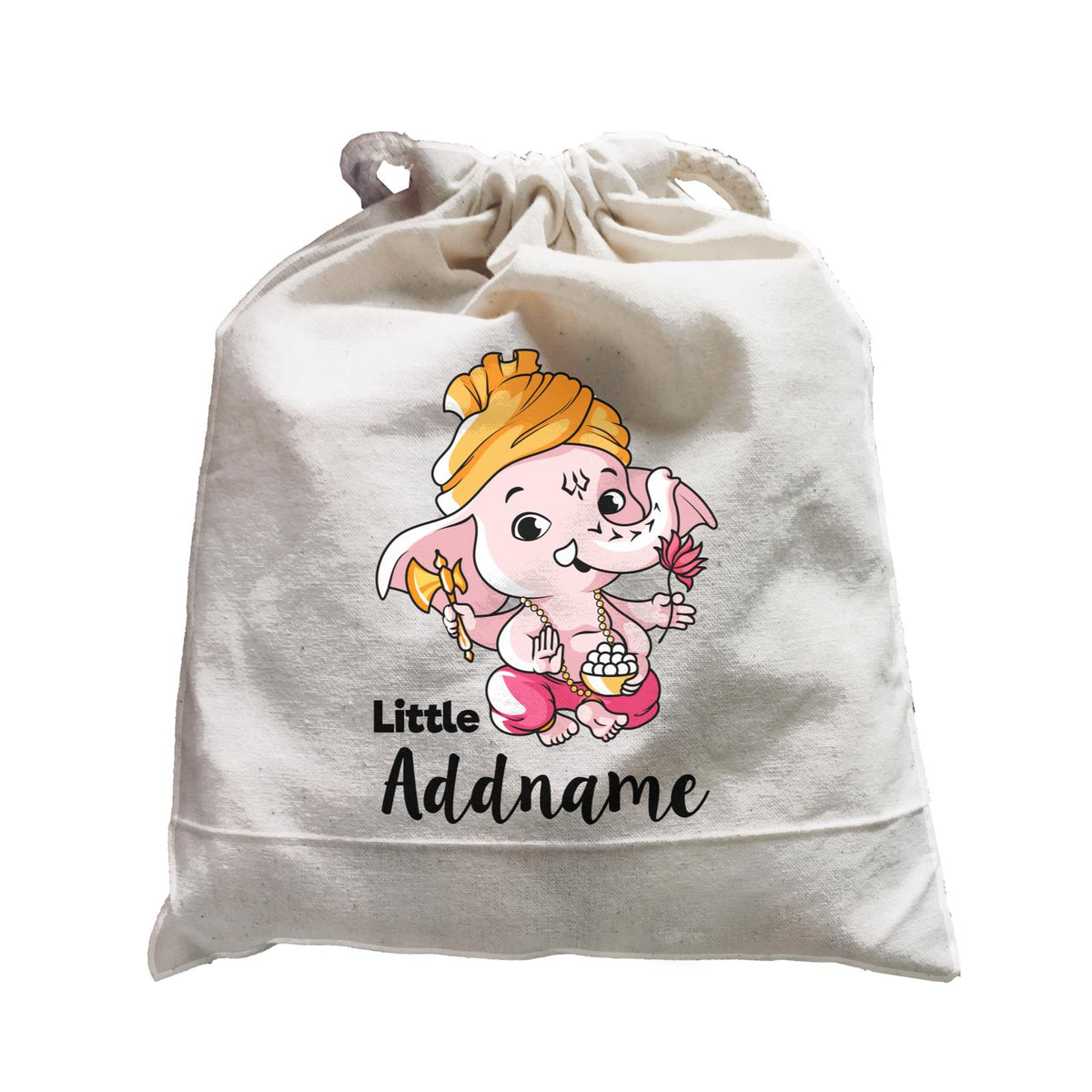 Cute Ganesha Little Addname Satchel