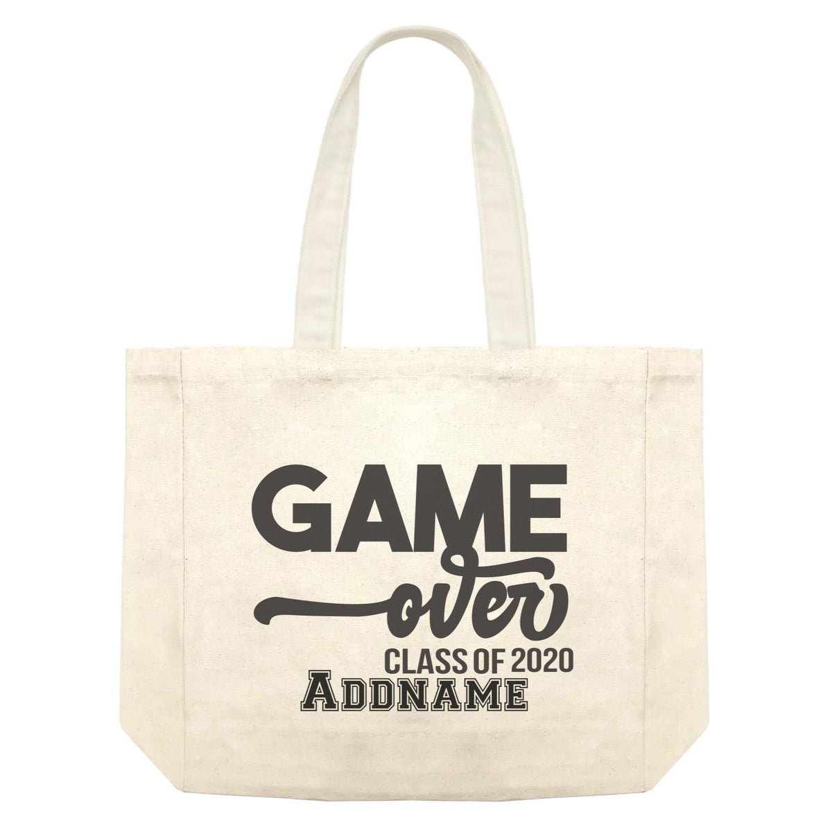 Graduation Series Game Over Shopping Bag