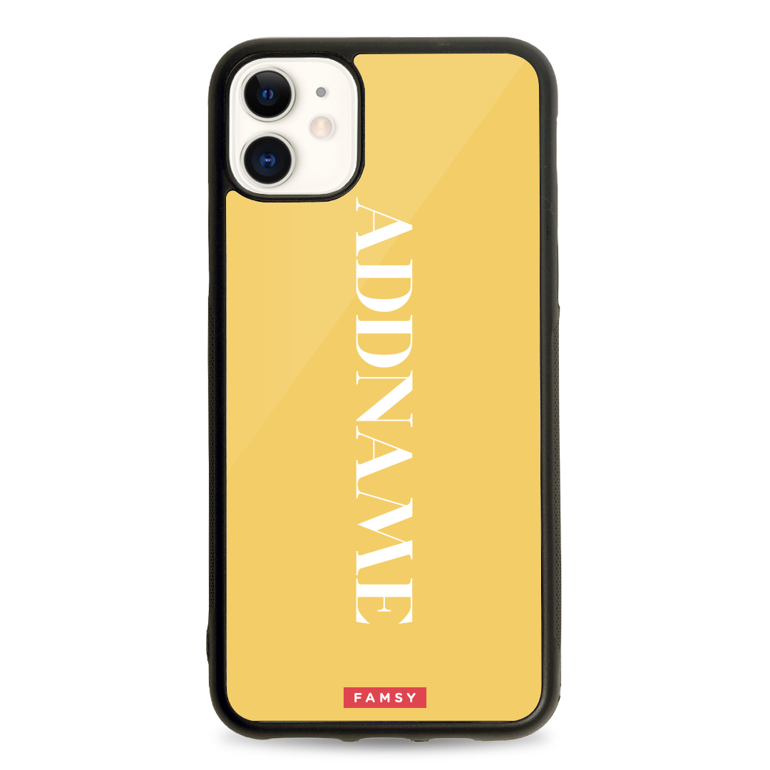 Your Name Series - Banana Shake iPhone Case